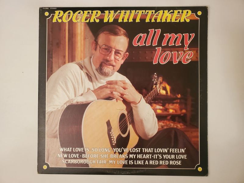 Roger Whittaker All My Love vinyl record